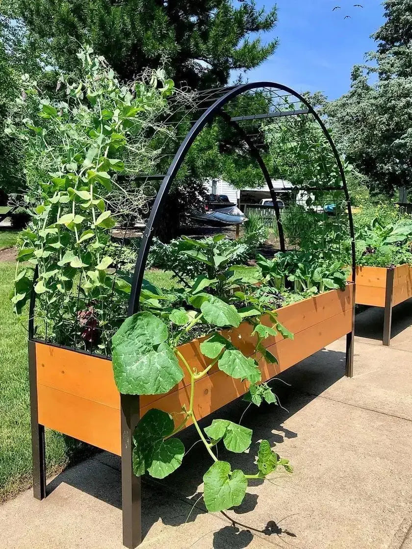 Stehende Gartenpflanzgefäße