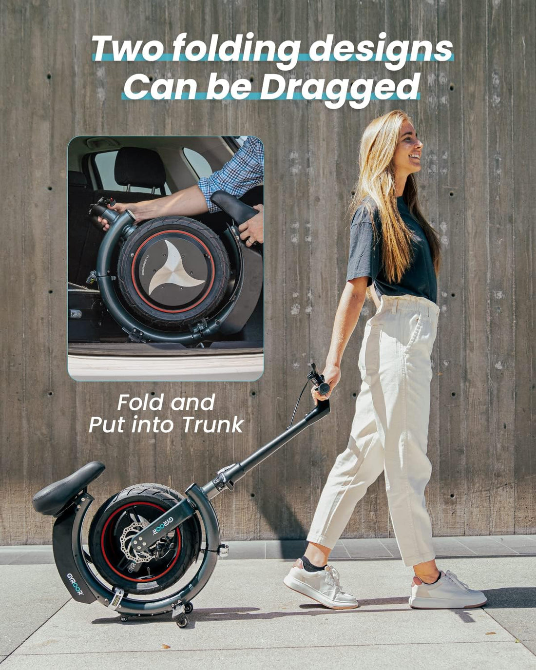 Vélo électrique pliant