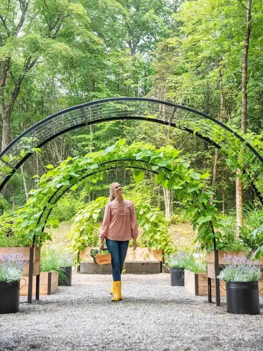 Stehende Gartenpflanzgefäße