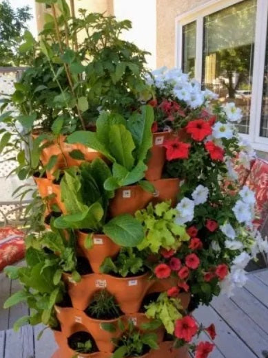 Tour de jardin rotative
