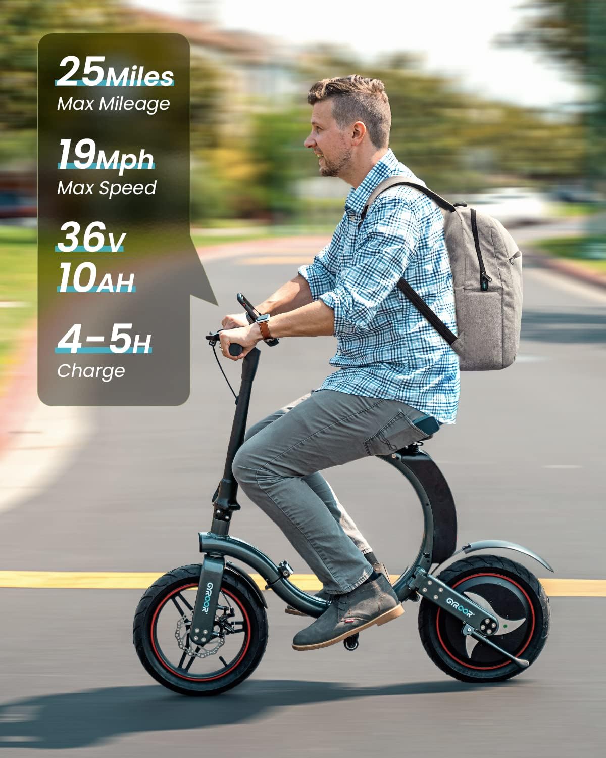 Vélo électrique pliant