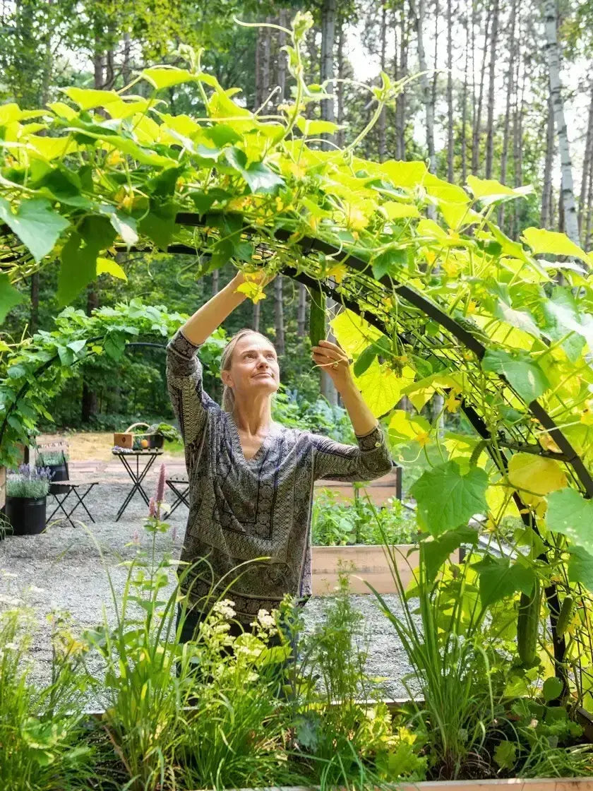 Stehende Gartenpflanzgefäße
