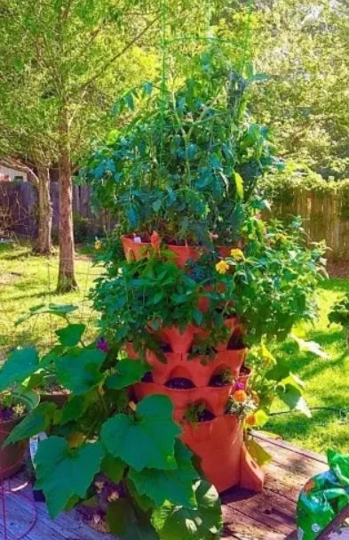 Tour de jardin rotative