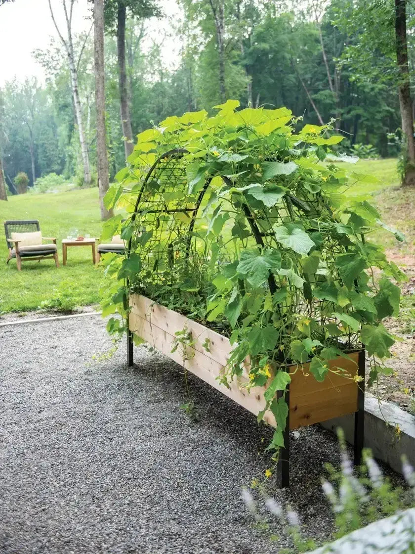 Stehende Gartenpflanzgefäße