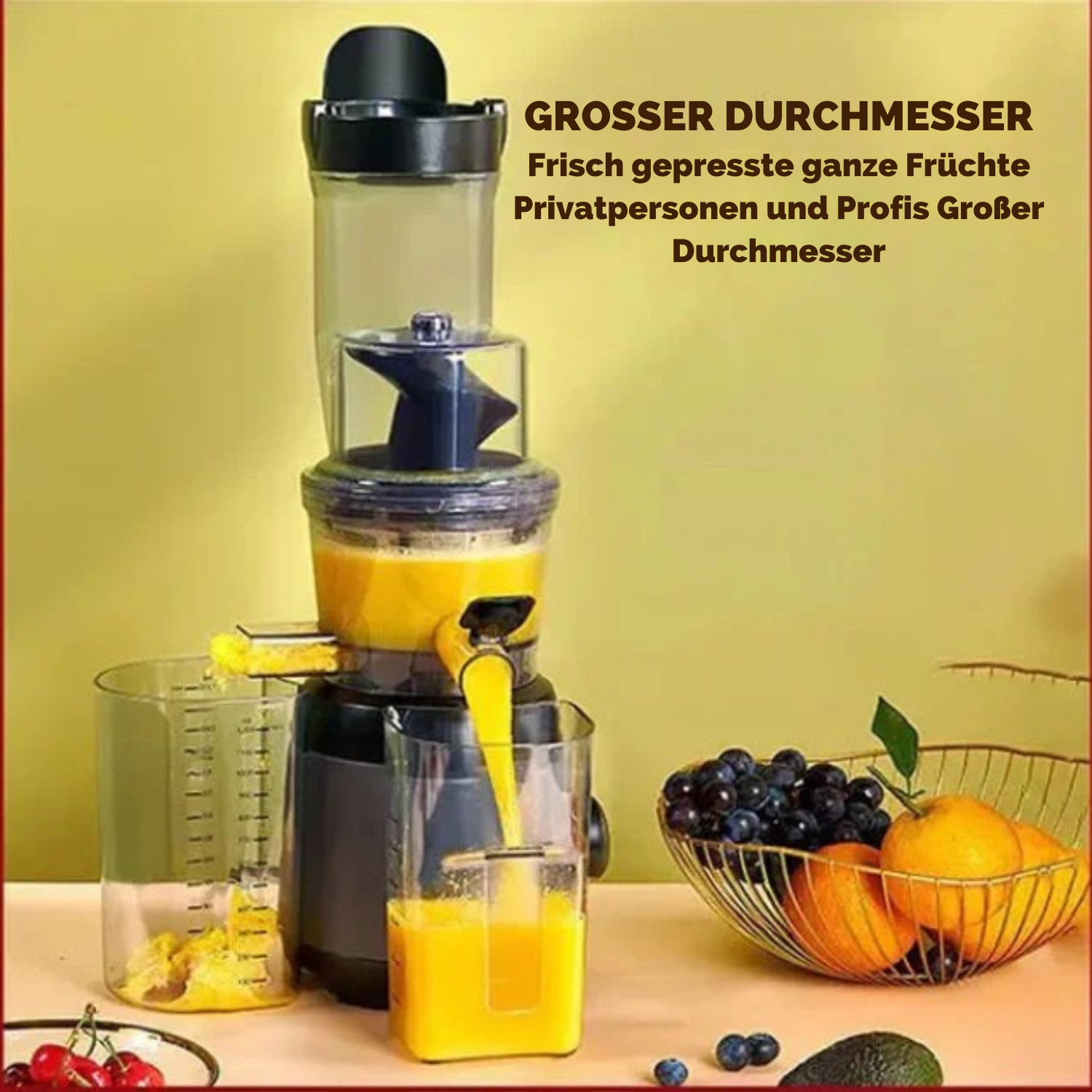 Automatische Saftpresse