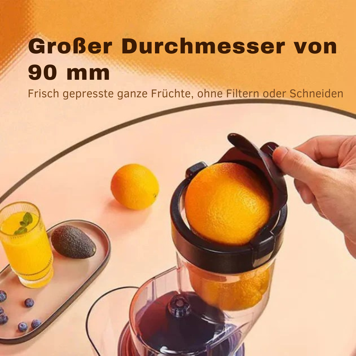 Automatische Saftpresse
