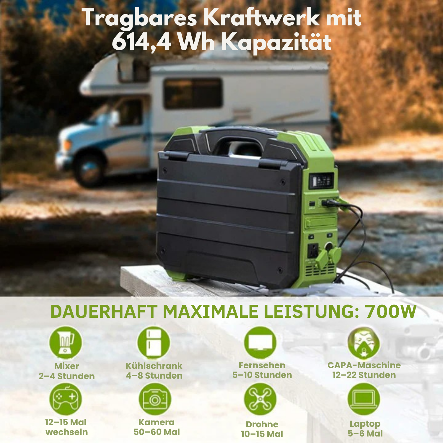 Tragbares Kraftwerk