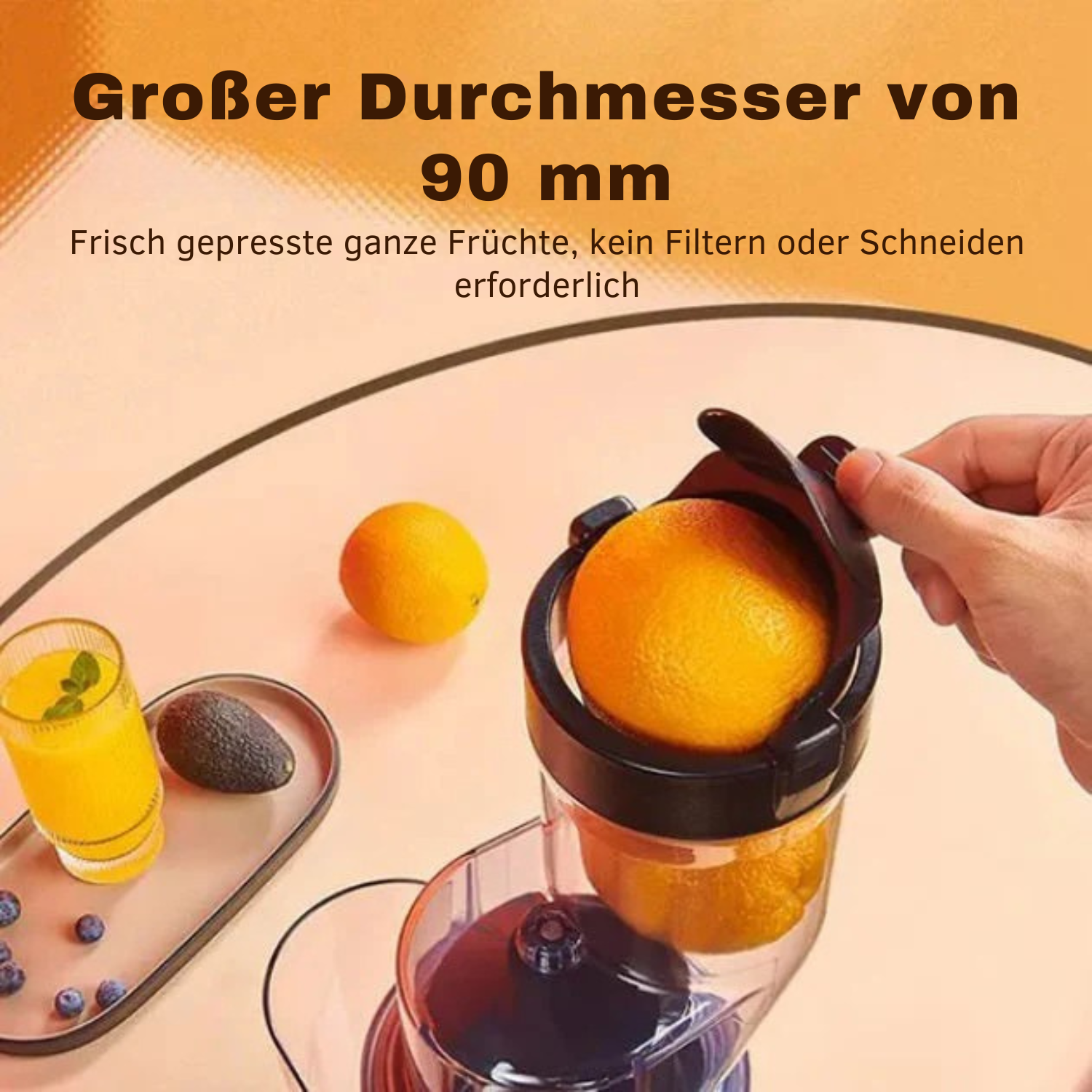 Automatischer Entsafter