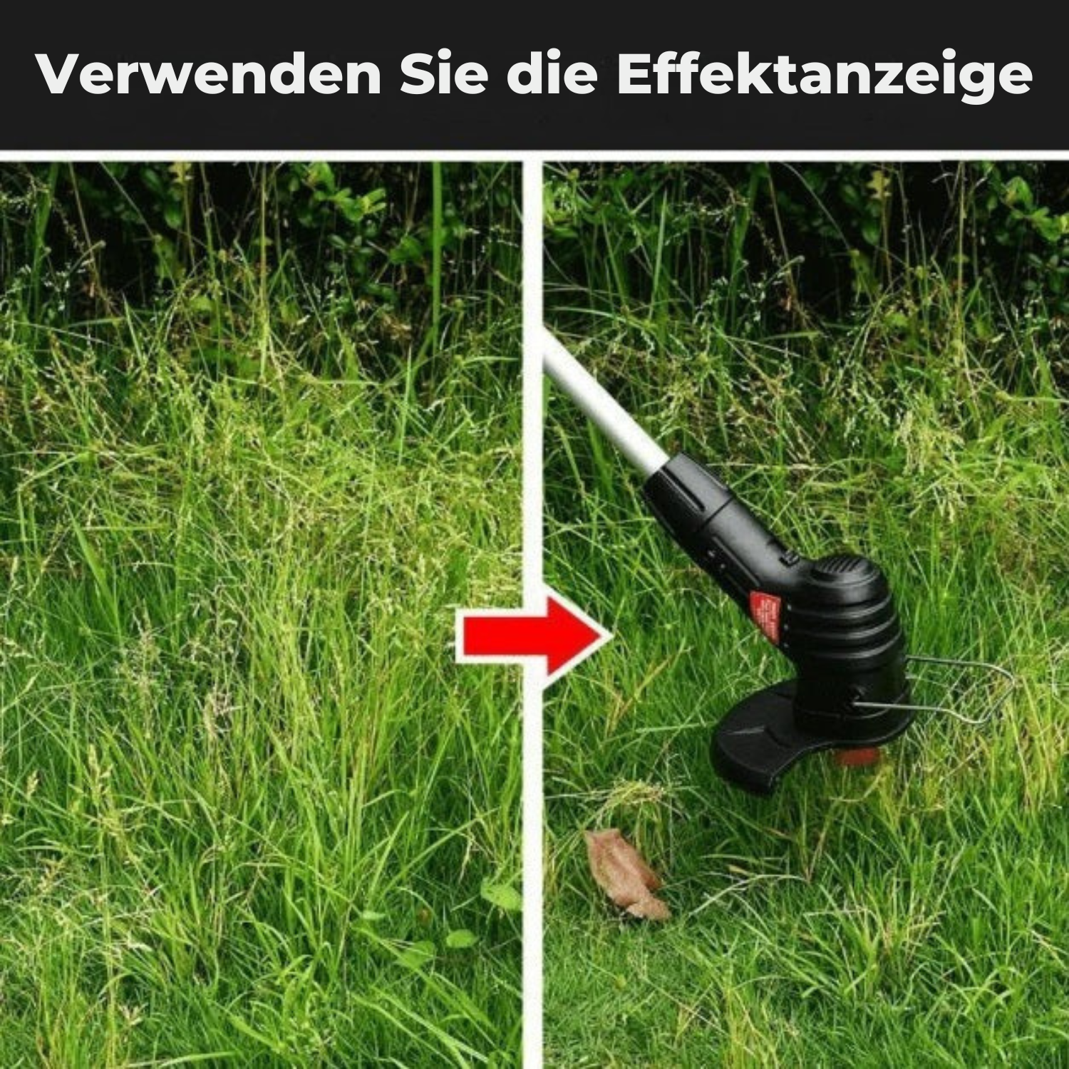 Einstellbarer bürstenloser Rasentrimmer